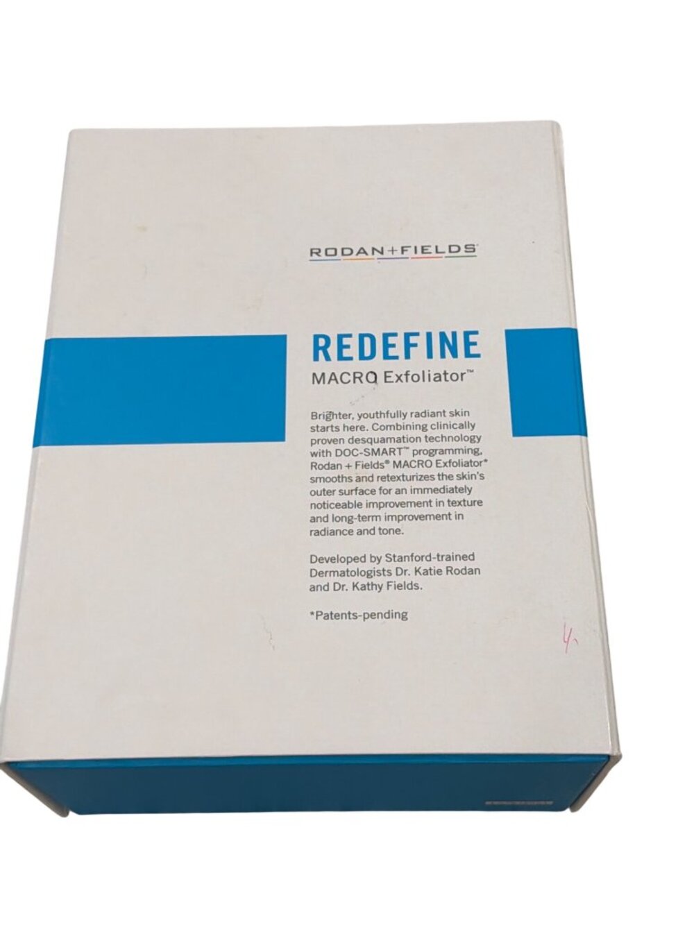 Rodan + Fields Redefine Macro Exfoliator Cooling Gels 8 Ampoules Skin Care Kit